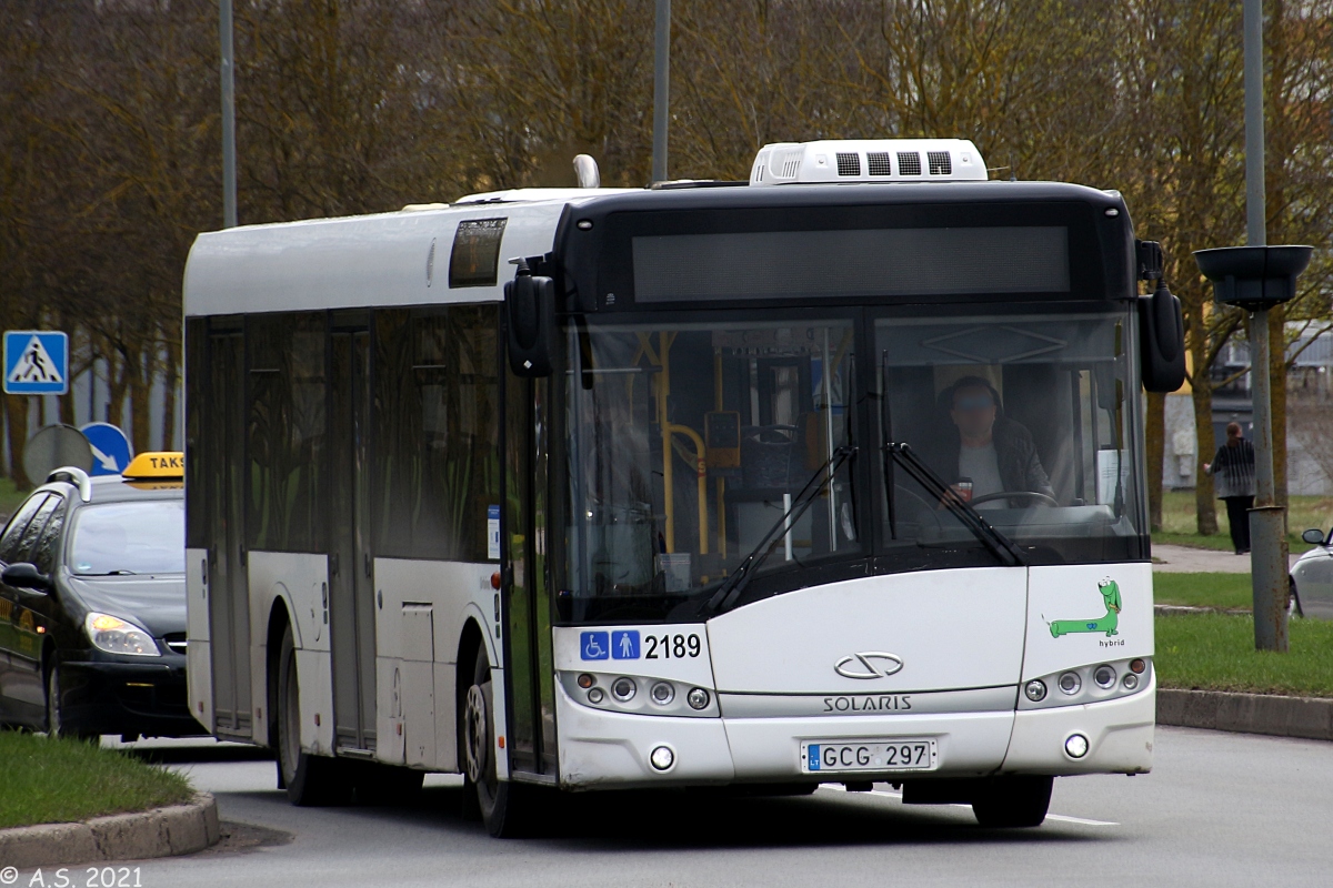Літва, Solaris Urbino III 12 hybrid № 2189