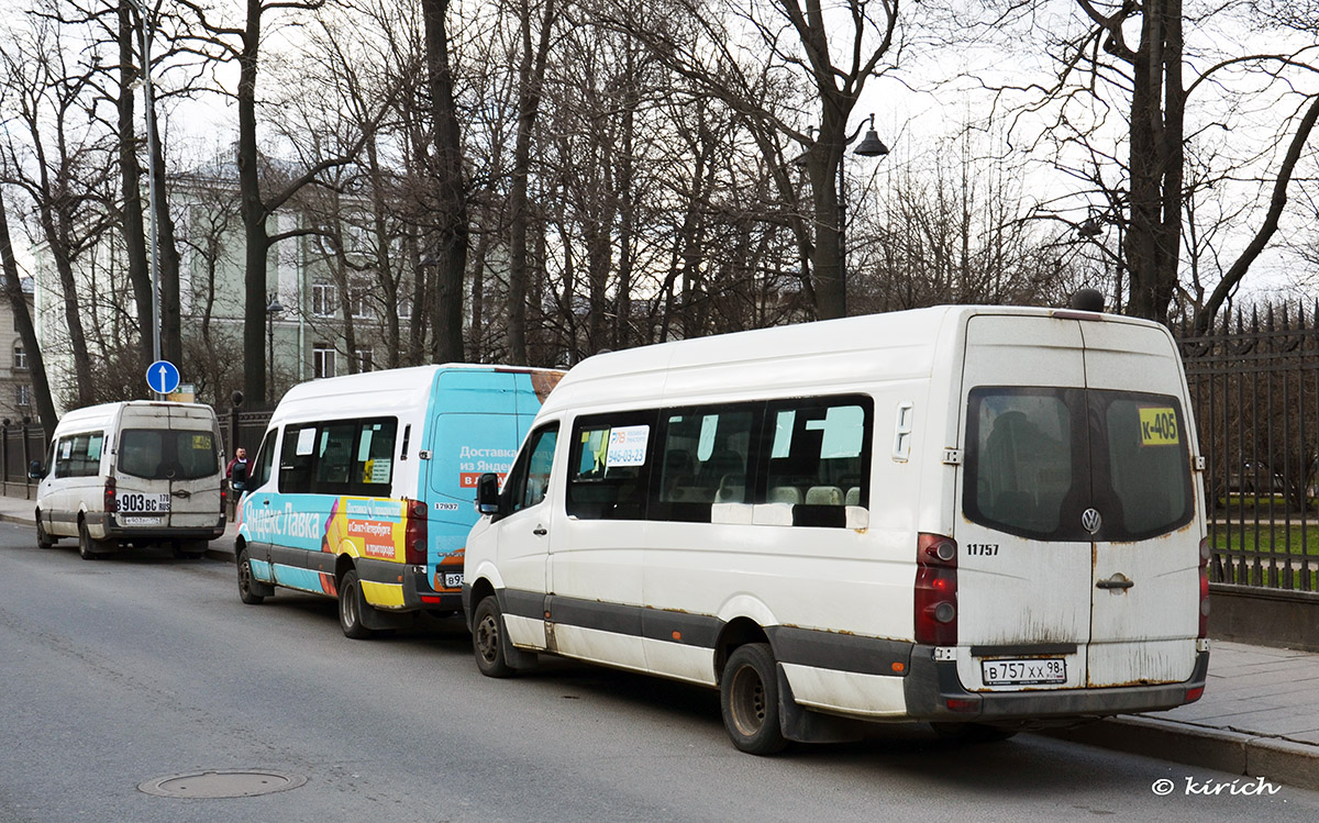 Санкт-Петербург, БТД-2219 (Volkswagen Crafter) № В 757 ХХ 98