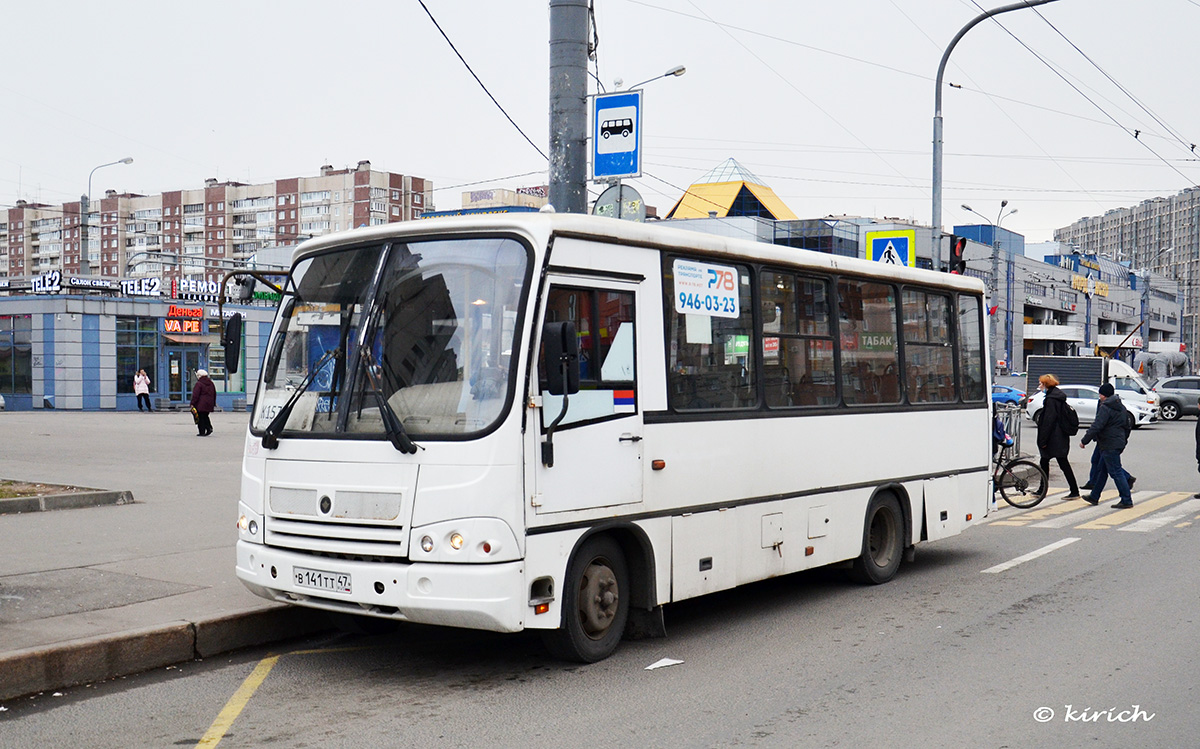 Санкт-Петербург, ПАЗ-320402-05 № 03156