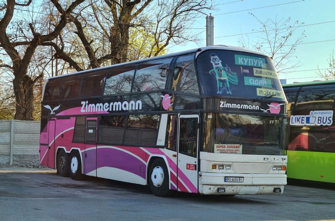 Тернопольская область, Neoplan N122/3 Skyliner № BO 6634 BI