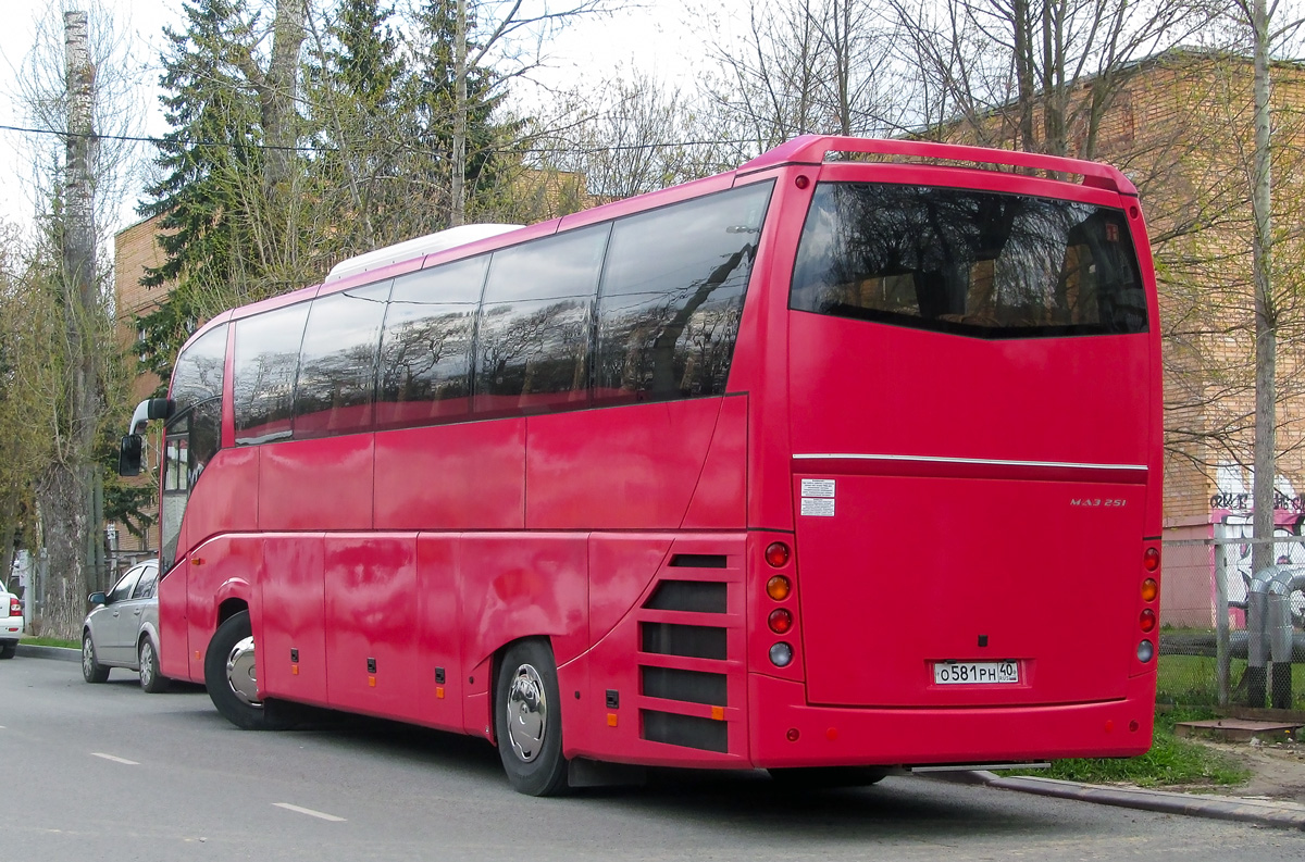 Калужская область, МАЗ-251.062 № О 581 РН 40