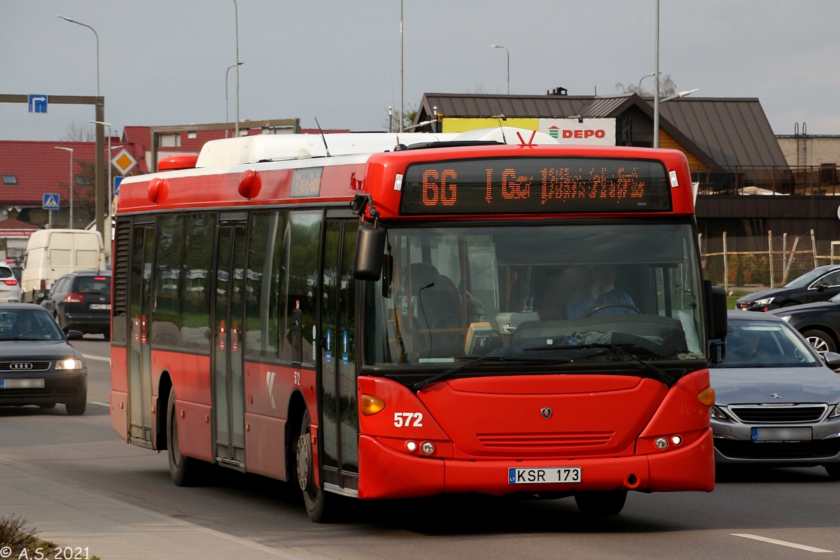 Litauen, Scania OmniCity II Nr. 572