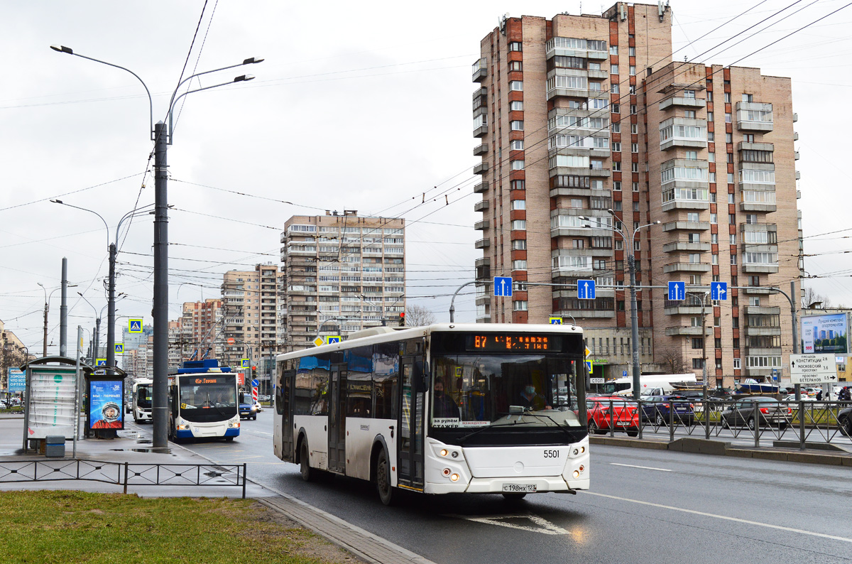 Санкт-Петербург, ЛиАЗ-5292.30 № 5501