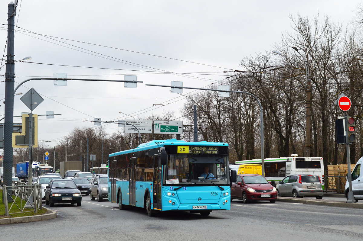 Sankt Petersburg, LiAZ-5292.65 Nr 5526