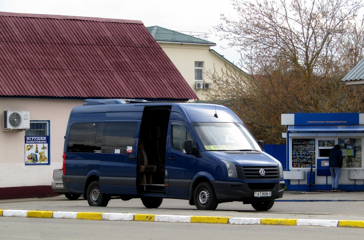 Минская область, Volkswagen Crafter № АТ 8686-5 Минская область, Volkswagen Crafter № АТ 8686-5
