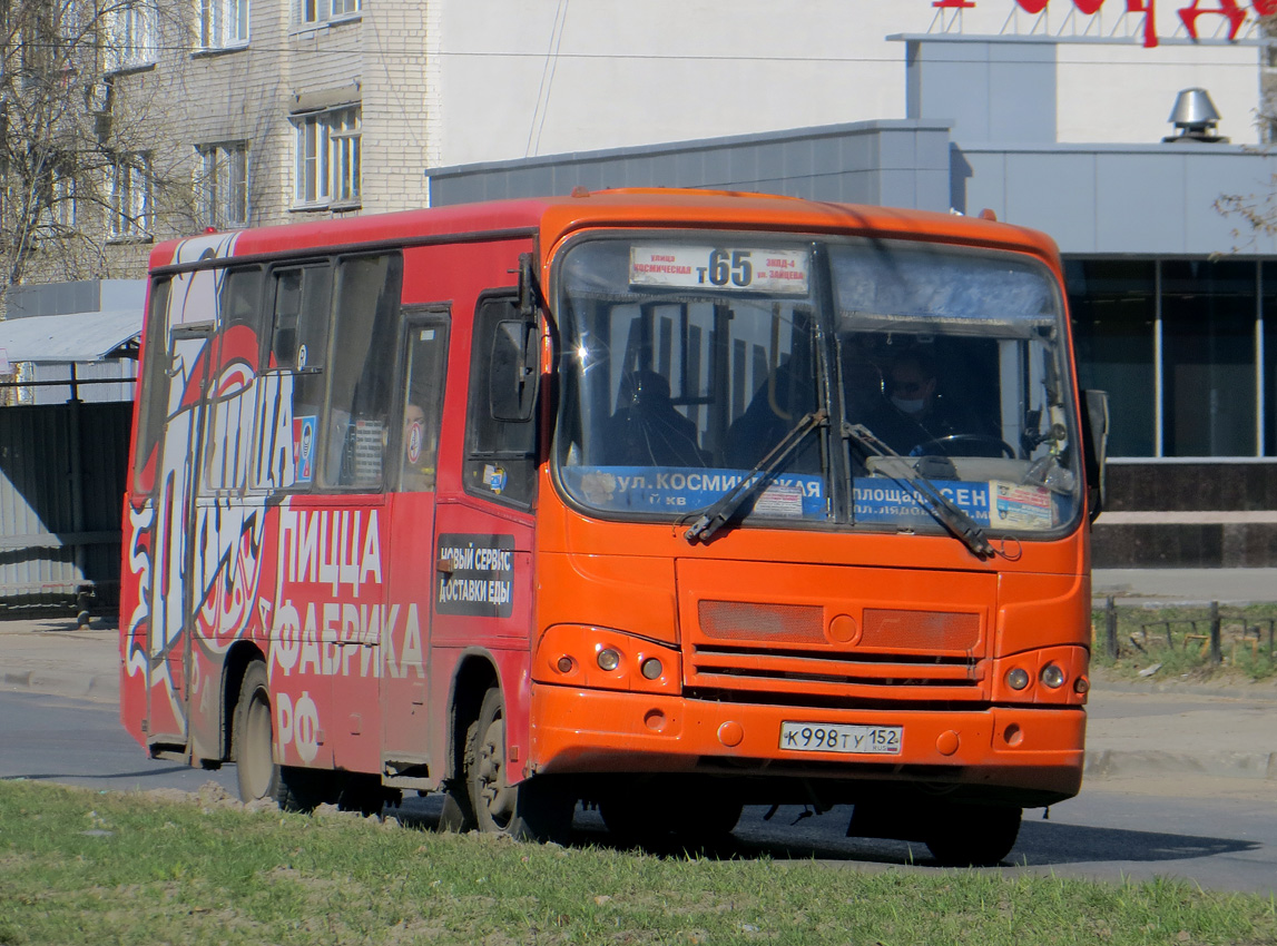 Нижегородская область, ПАЗ-320402-05 № К 998 ТУ 152