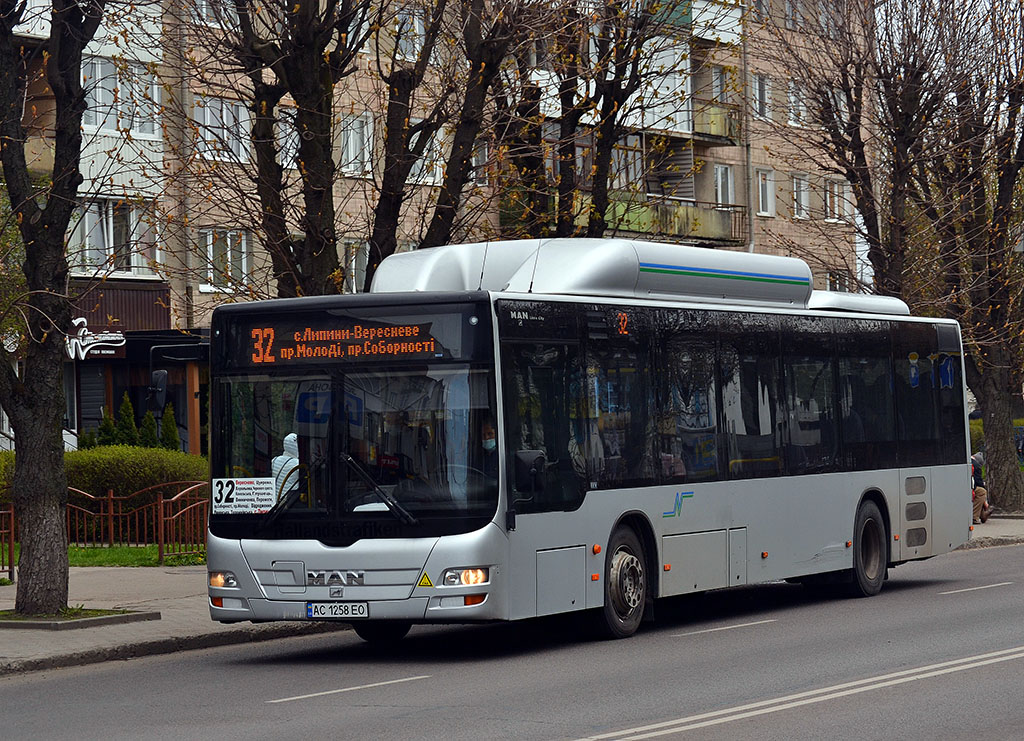 Волынская область, MAN A21 Lion's City NL313 CNG № 04