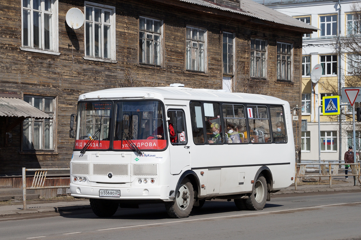 Архангельская область, ПАЗ-320540-22 № О 556 ВО 29