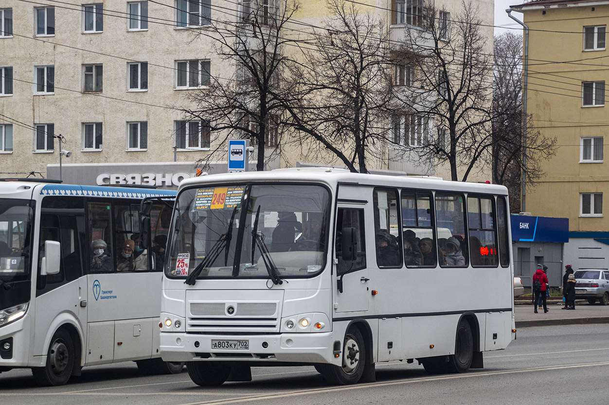 Башкортостан, ПАЗ-320302-11 № А 803 КУ 702