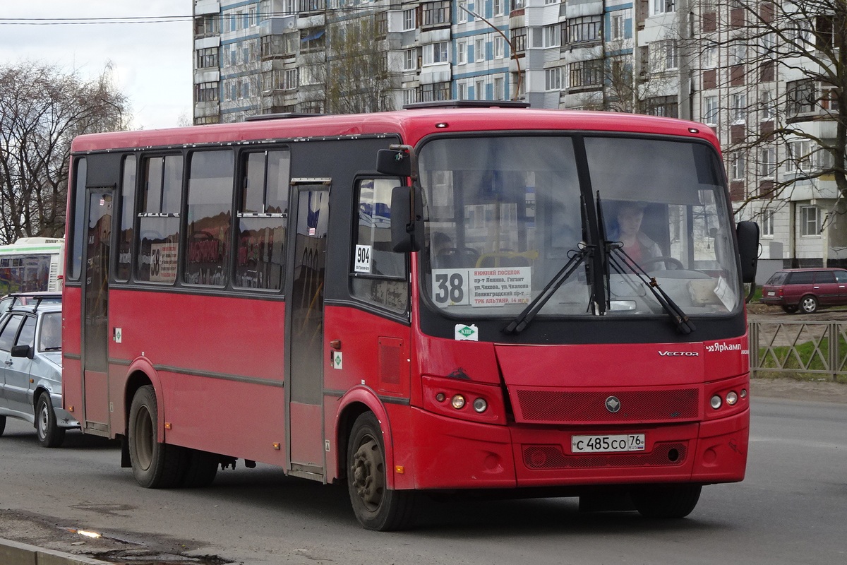 Ярославская область, ПАЗ-320412-14 "Вектор" № 904