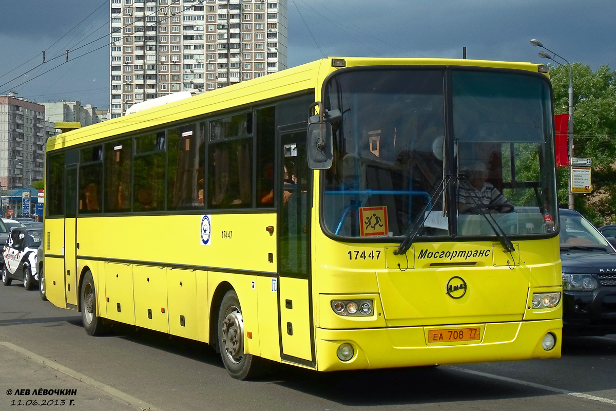 Москва, ЛиАЗ-5256.23-01 (ГолАЗ) № 17447