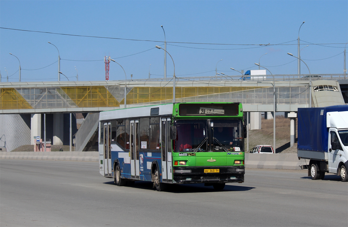 Новосибирская область, МАЗ-104.021 № МУ 363 54