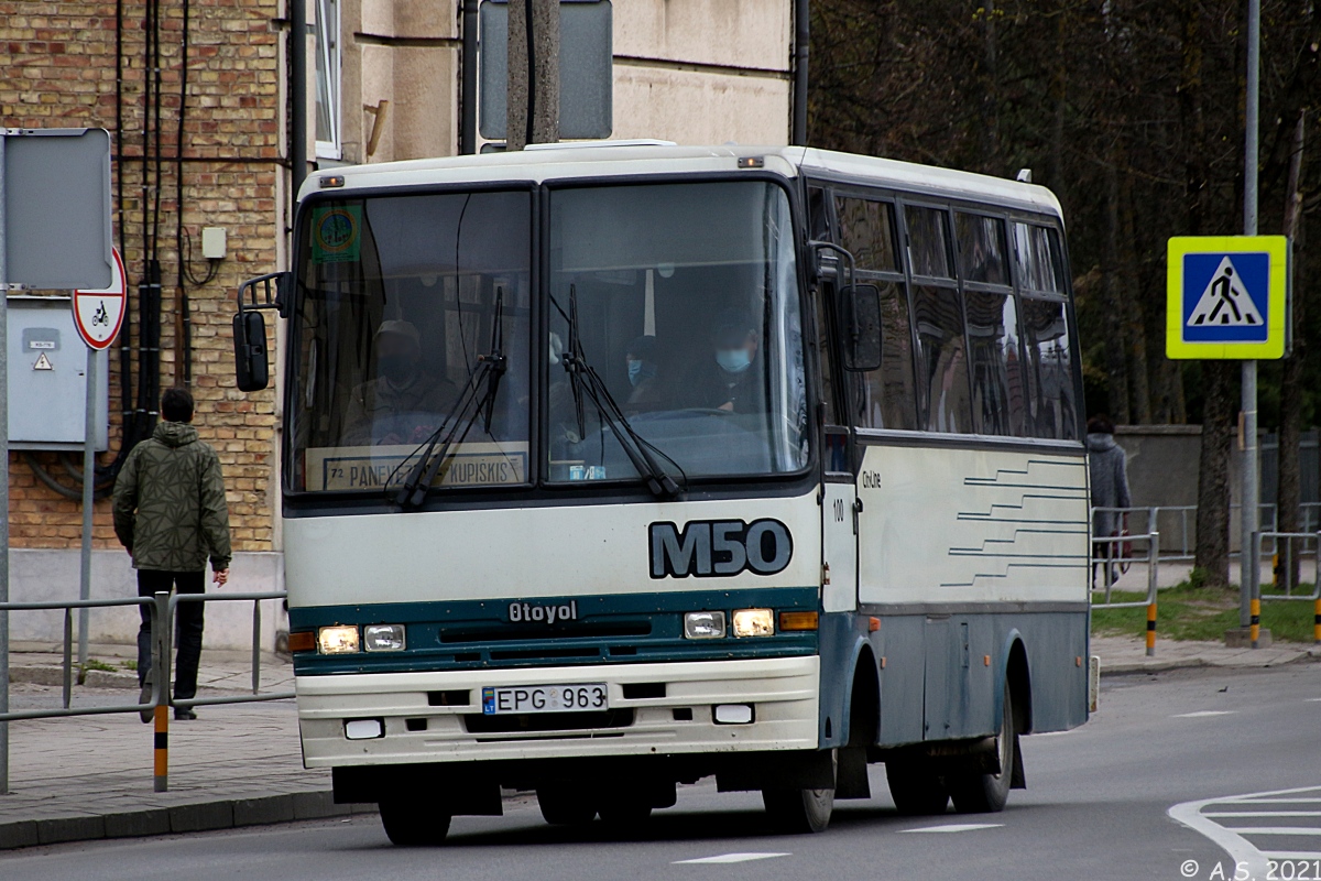 Литва, Otoyol M50 / Cityline № 100