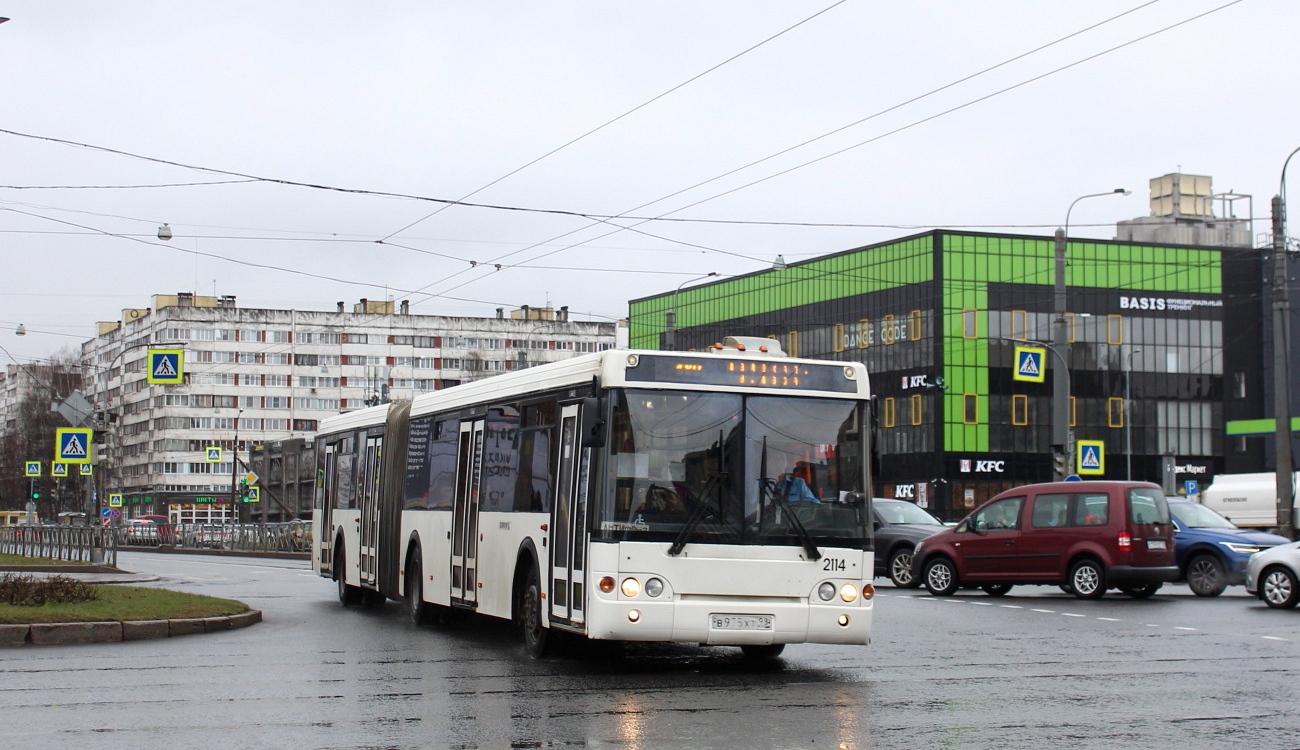 Sankt Peterburgas, LiAZ-6213.20 Nr. 2114