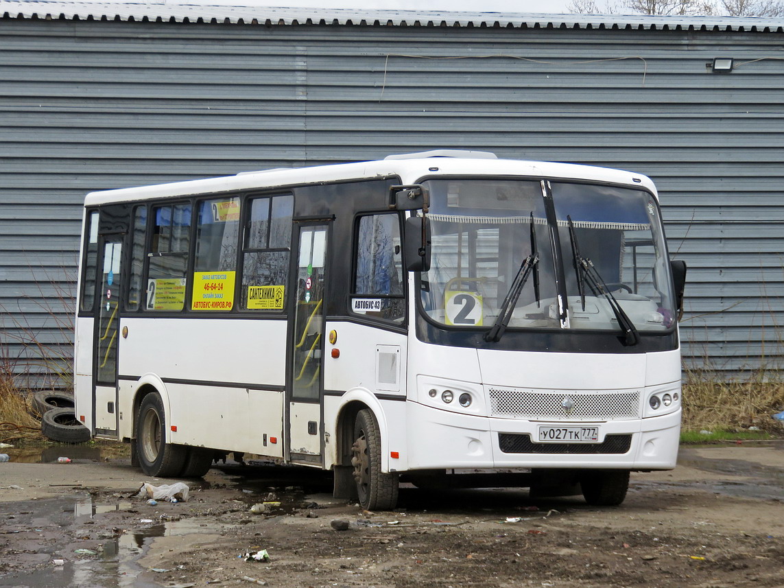 Кировская область, ПАЗ-320412-05 "Вектор" № У 027 ТК 777