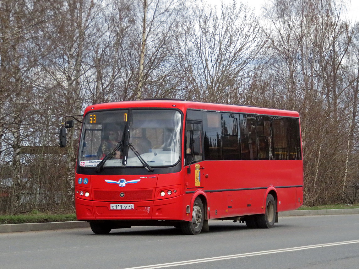 Кировская область, ПАЗ-320414-05 "Вектор" (1-2) № О 111 РА 43