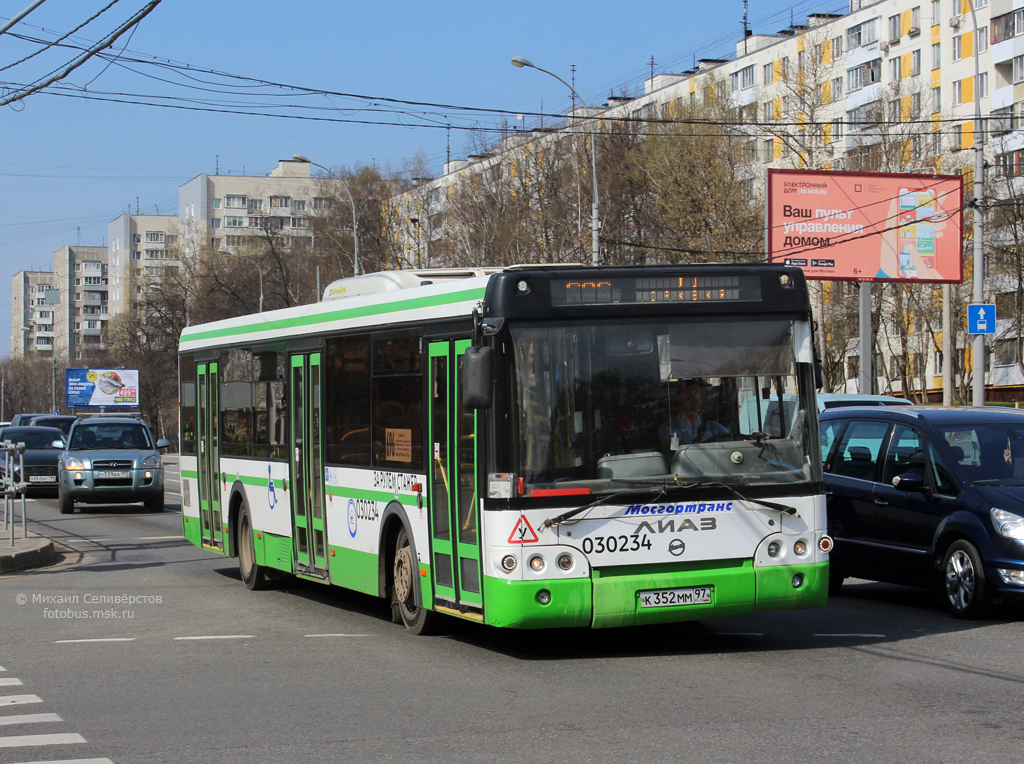 Москва, ЛиАЗ-5292.22-01 № 030234