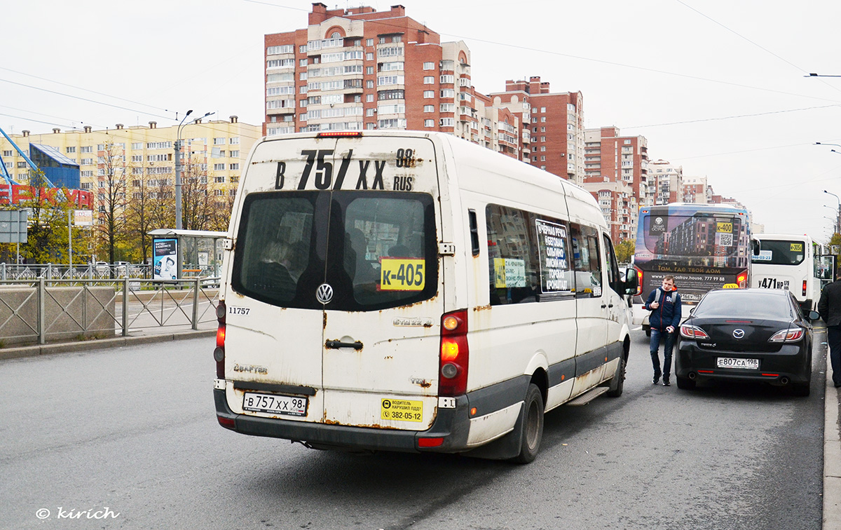 Санкт-Петербург, БТД-2219 (Volkswagen Crafter) № В 757 ХХ 98