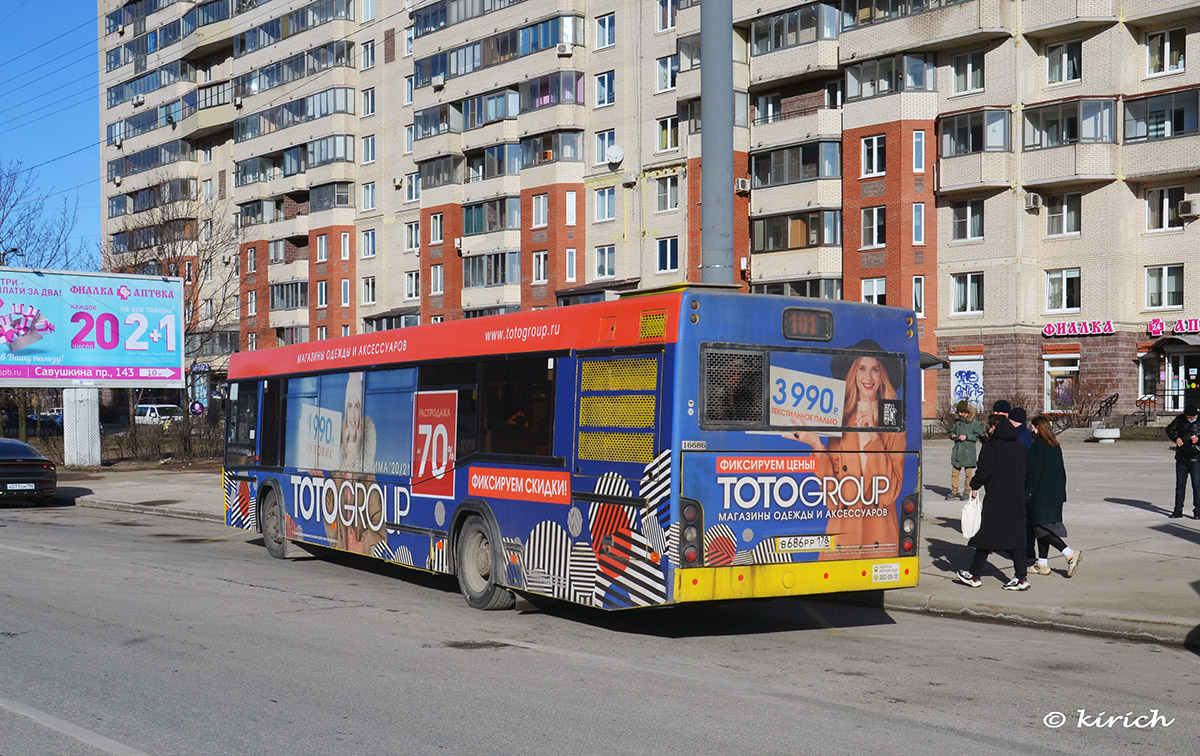 Санкт-Петербург, МАЗ-103.485 № В 686 РР 178