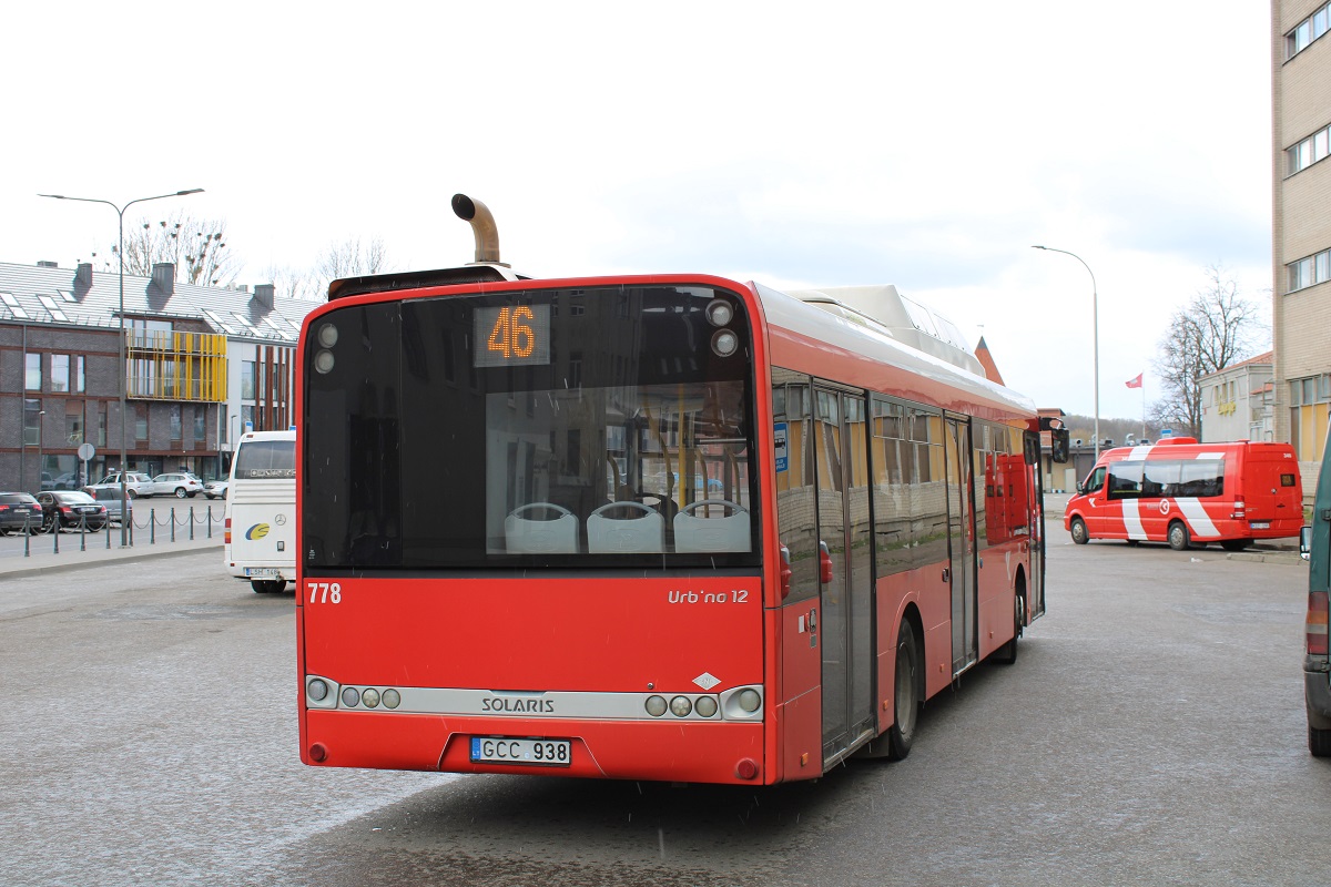 Litwa, Solaris Urbino III 12 CNG Nr 778