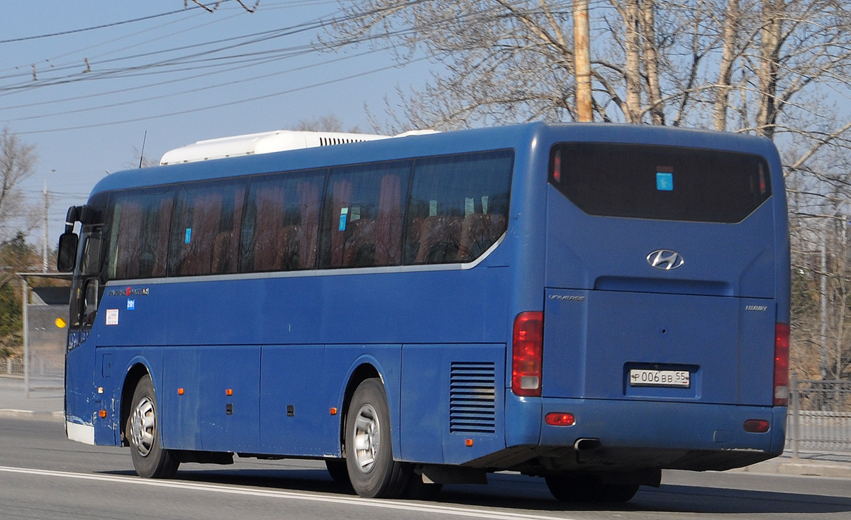 Омская область, Hyundai Universe Space Luxury № Р 006 ВВ 55