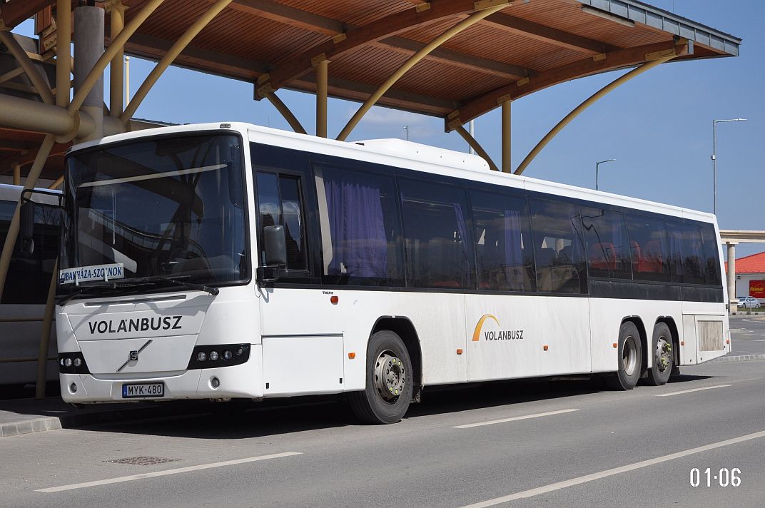 Венгрия, Volvo 8700BLE № MYK-480