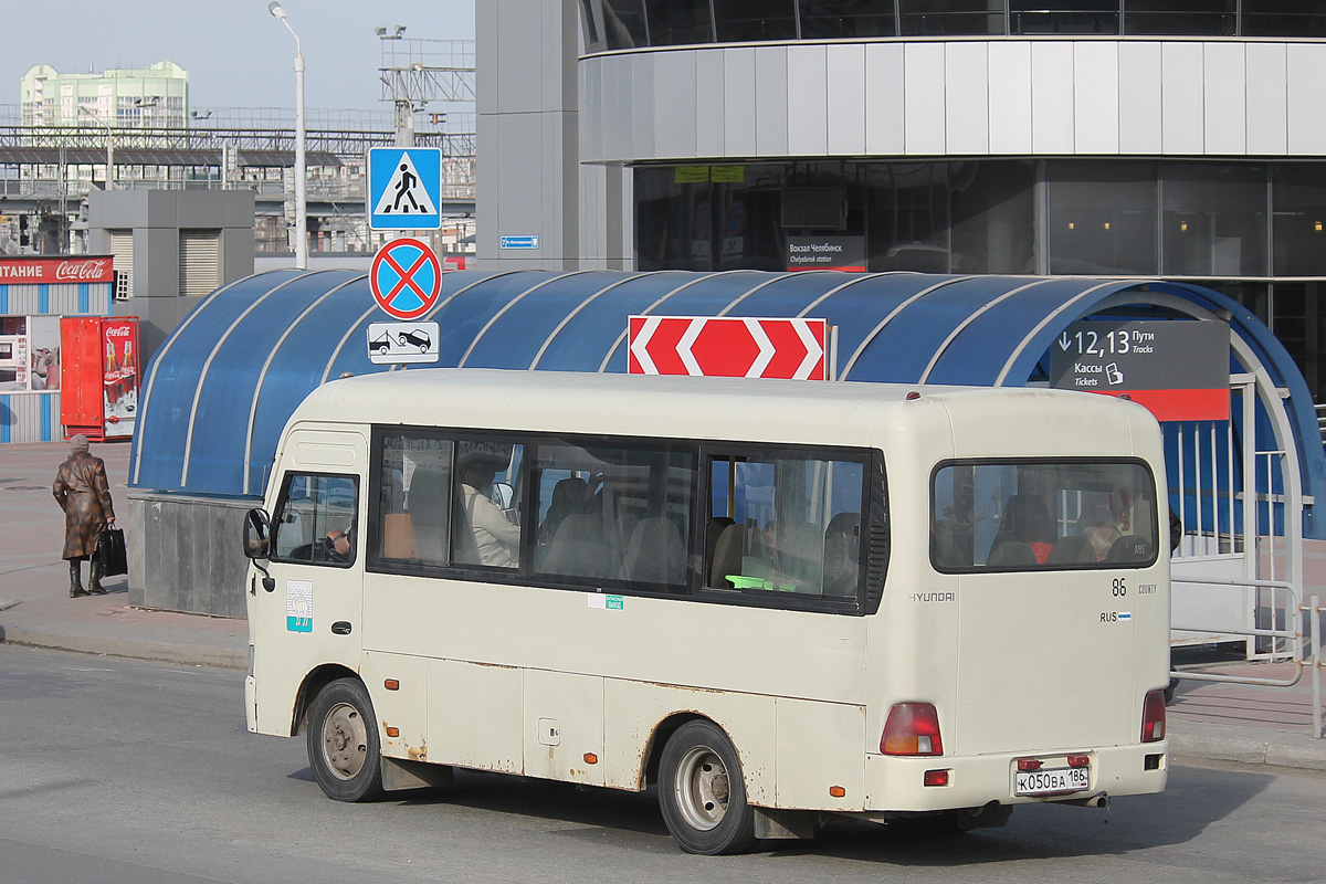 Челябинская область, Hyundai County SWB C08 (РЗГА) № К 050 ВА 186