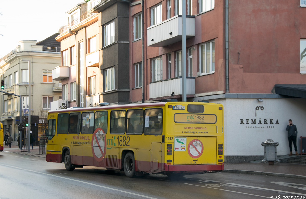 Литва, Scania CN113CLB № 1012