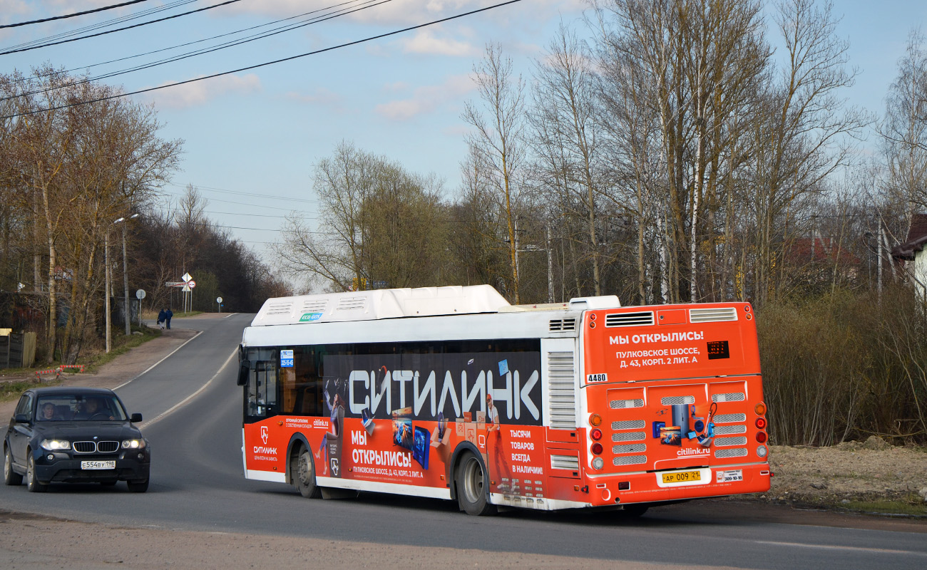 Санкт-Петербург, ЛиАЗ-5292.67 (CNG) № 4480