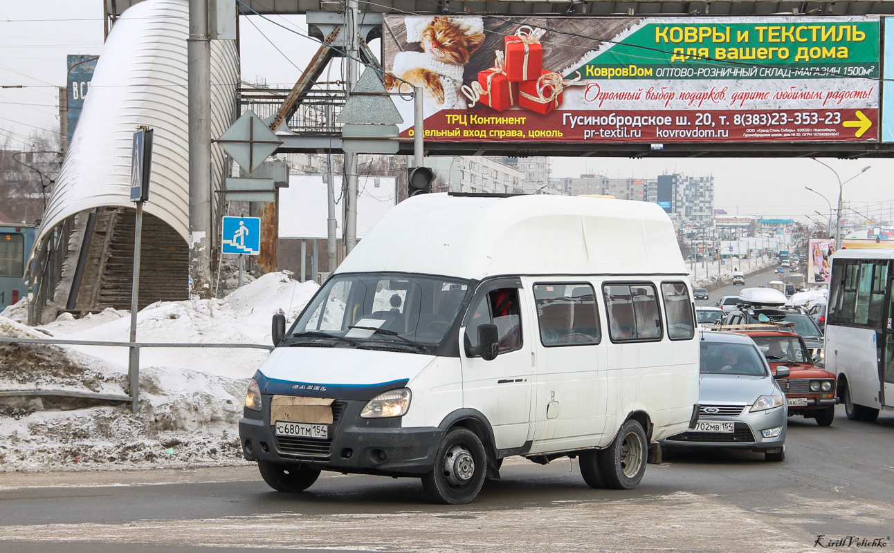 Новосибирская область, Луидор-225000 (ГАЗ-322133) № С 680 ТМ 154