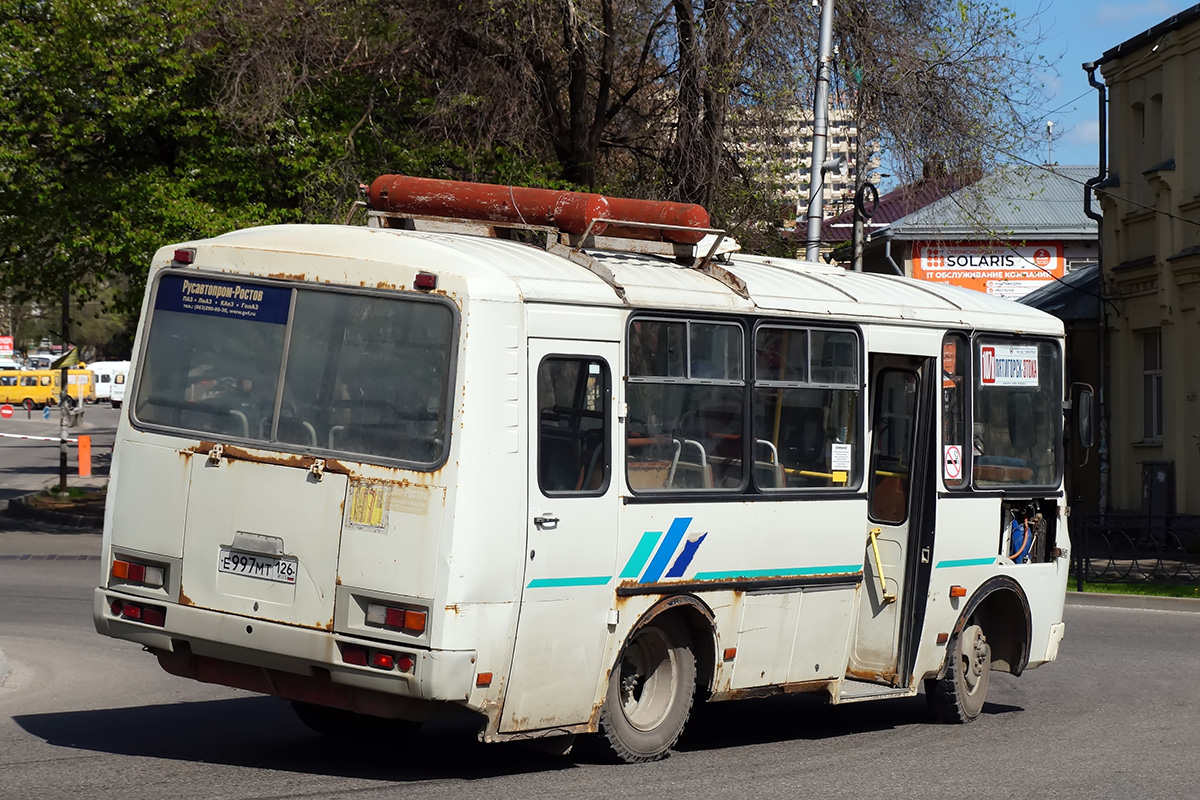 Ставропольский край, ПАЗ-32053 № Е 997 МТ 126