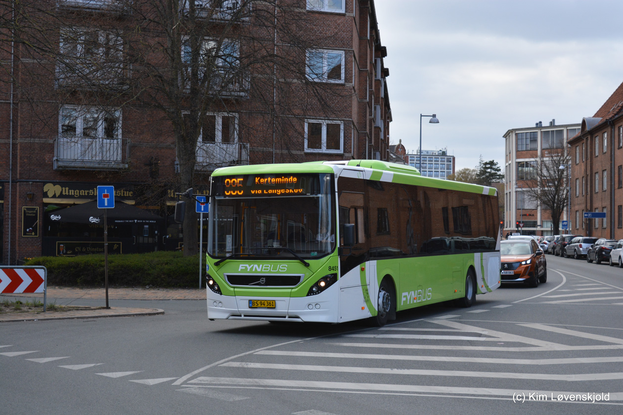 Дания, Volvo 8900LE № 8451