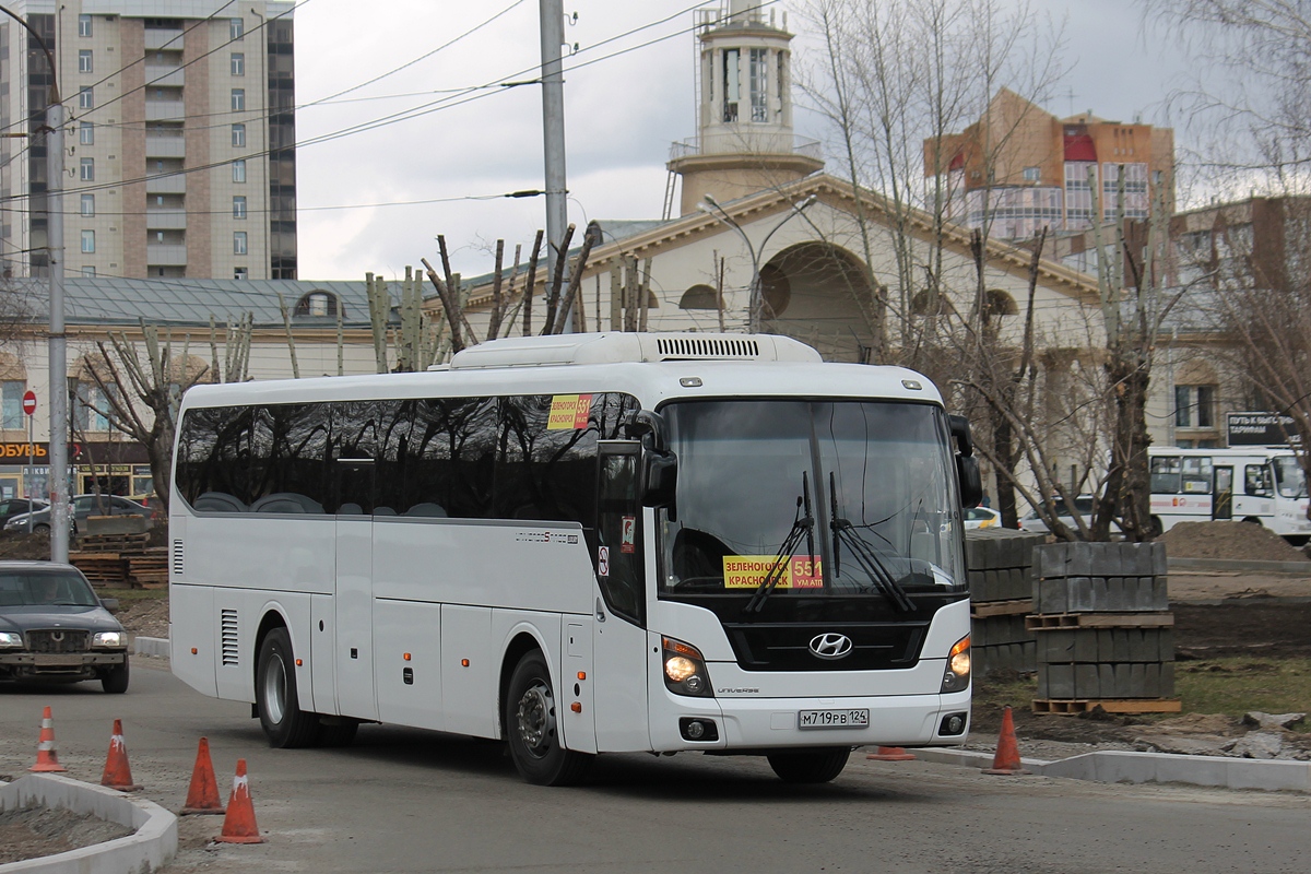 Красноярский край, Hyundai Universe Space Luxury № М 719 РВ 124