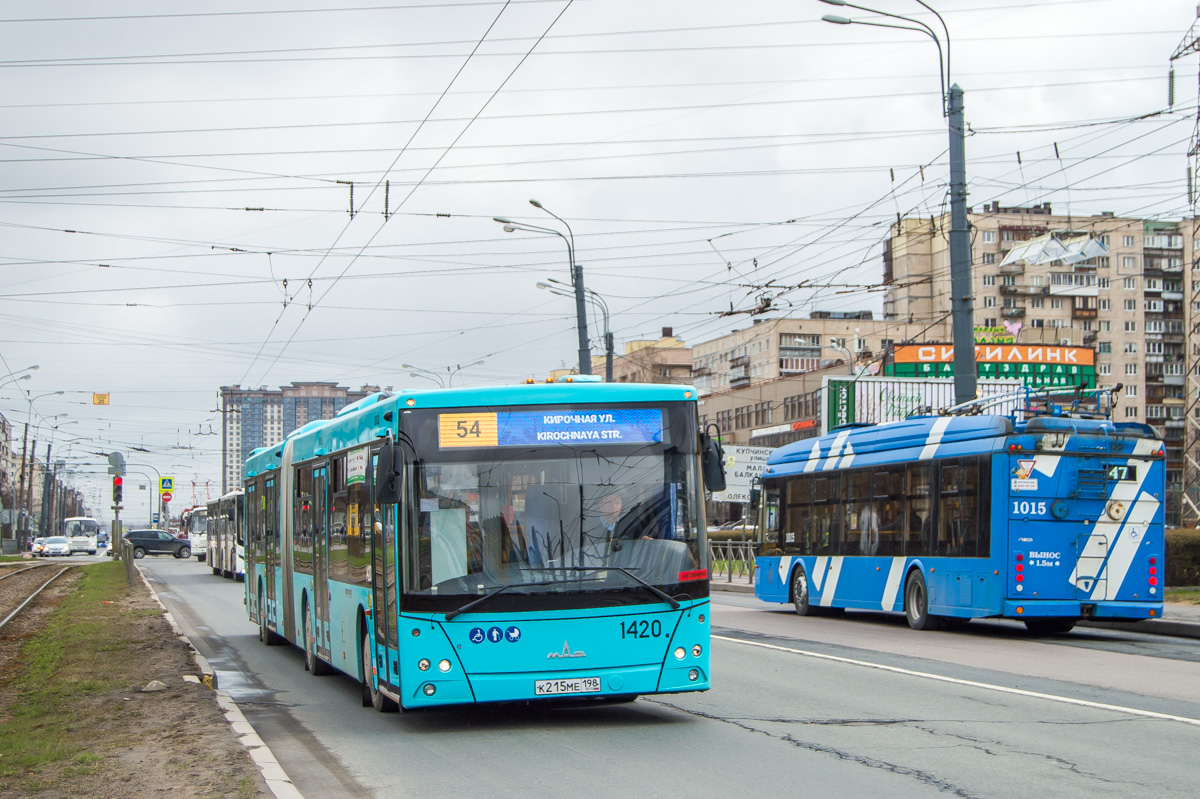 Санкт-Петербург, МАЗ-216.066 № 1420