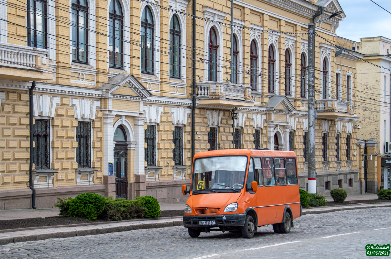 Кировоградская область, БАЗ-2215 "Дельфин" № BA 9857 AT
