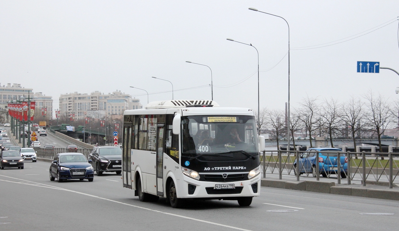 Санкт-Петербург, ПАЗ-320435-04 "Vector Next" № Е 264 КВ 198