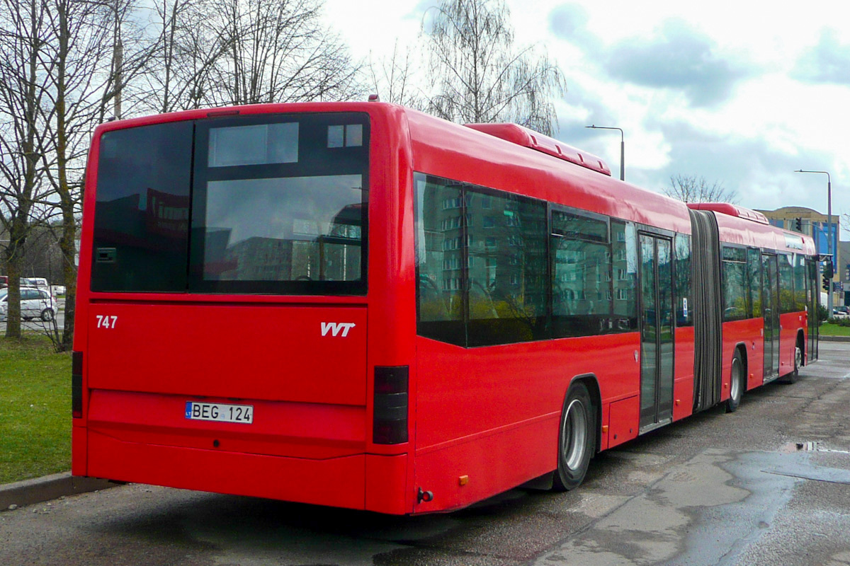 Литва, Volvo 7700A № 747