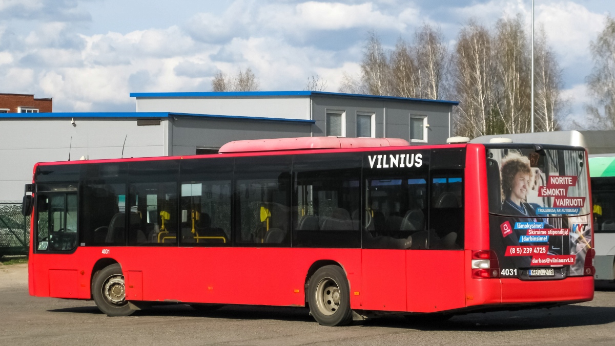 Литва, MAN A21 Lion's City NL273 № 4031