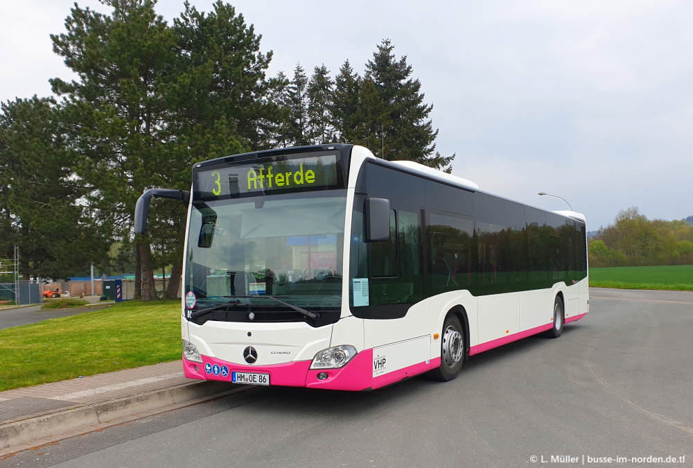 Нижняя Саксония, Mercedes-Benz Citaro C2 hybrid № 86