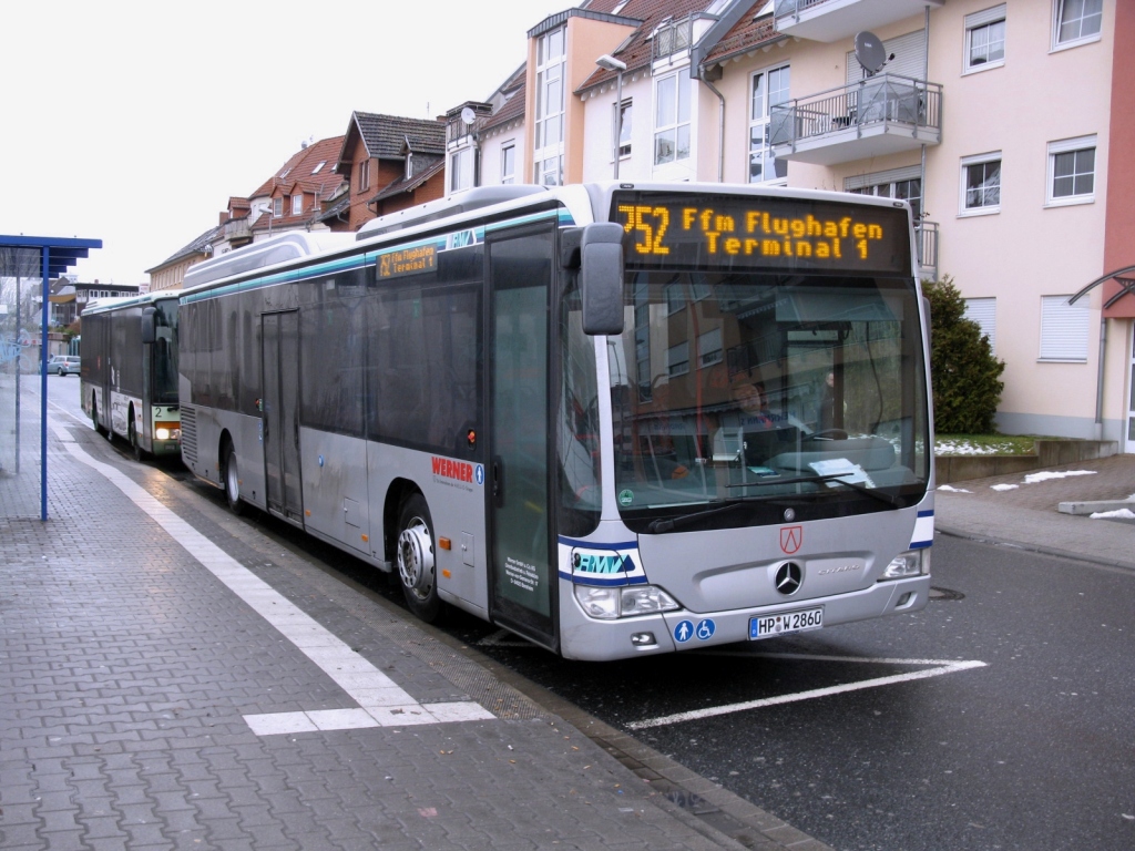 Гессен, Mercedes-Benz O530LEÜ Citaro facelift LE Ü № 2860
