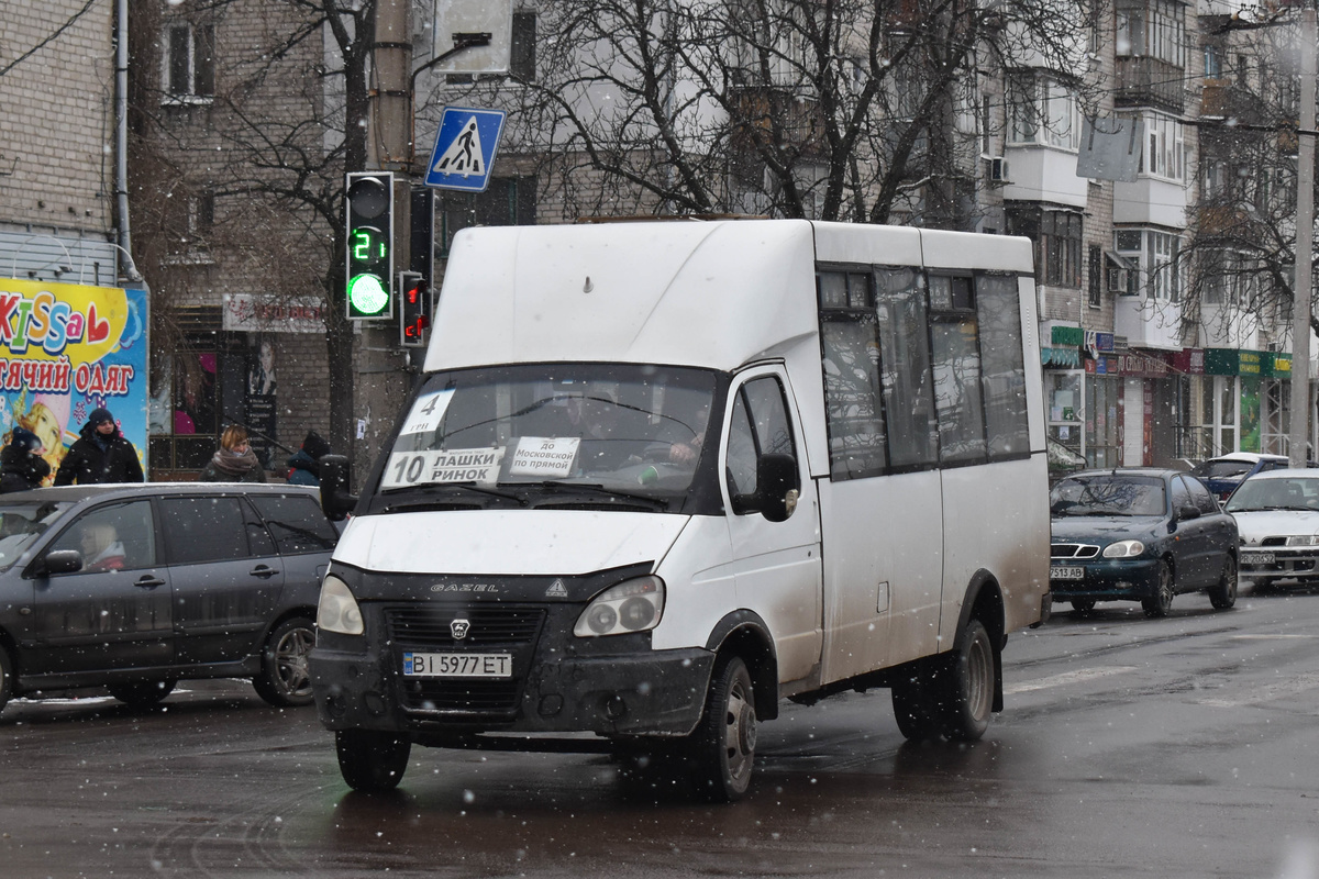 Полтавская область, Рута СПВ-17 № BI 5977 ET