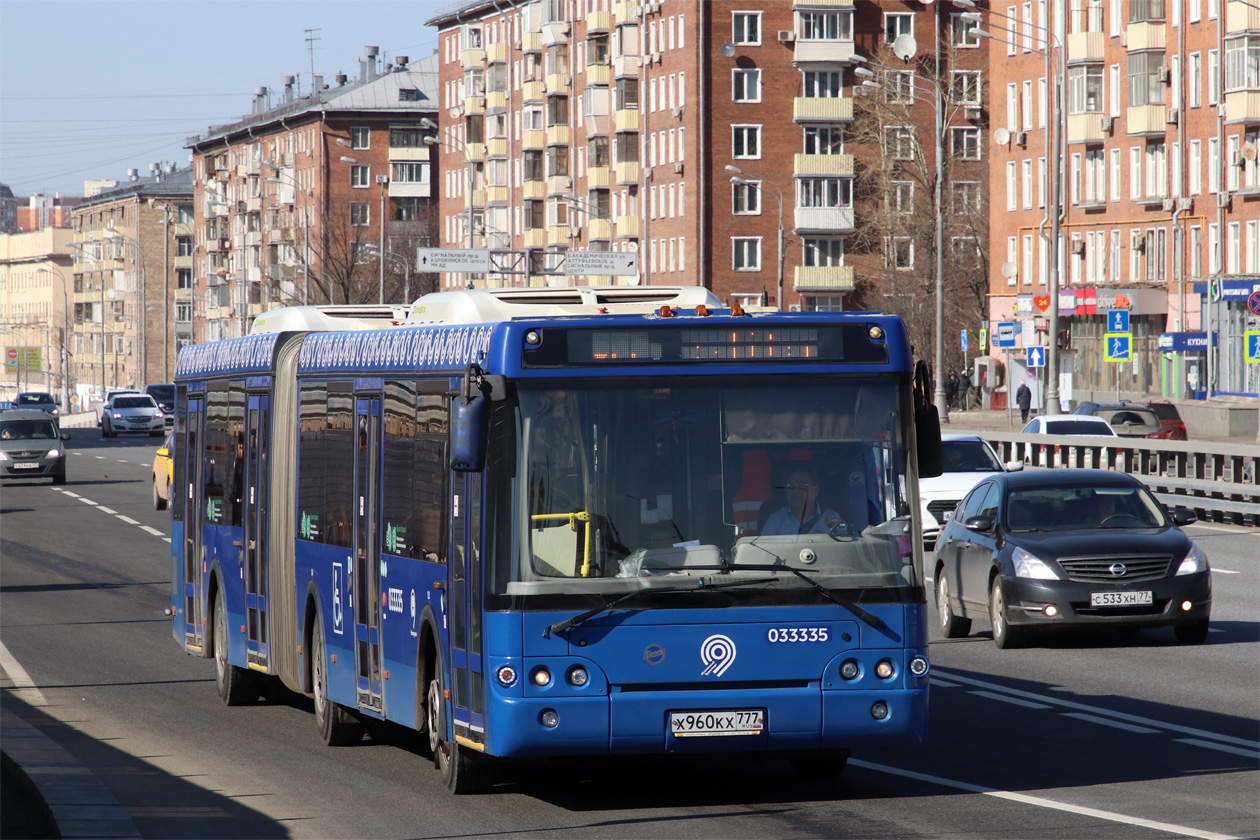 Москва, ЛиАЗ-6213.22 № 033335