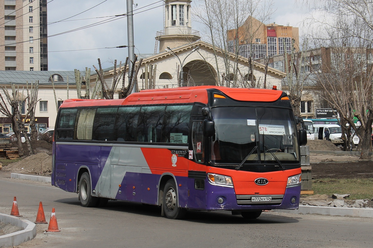 Красноярский край, Kia Granbird № Н 772 КУ 124