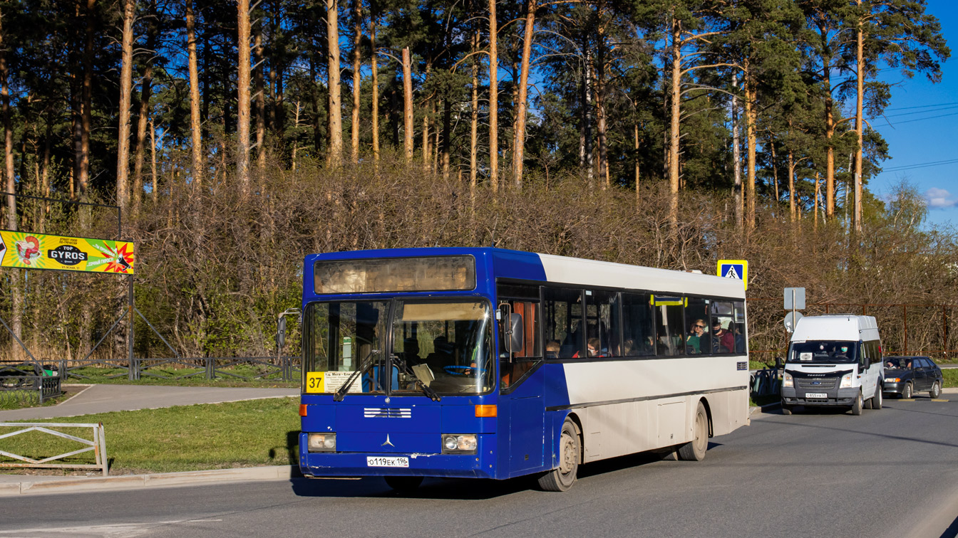 Свердловская область, Mercedes-Benz O405 № О 119 ЕК 196; Свердловская область, Sollers Bus B-BF (Ford Transit) № С 855 УА 55