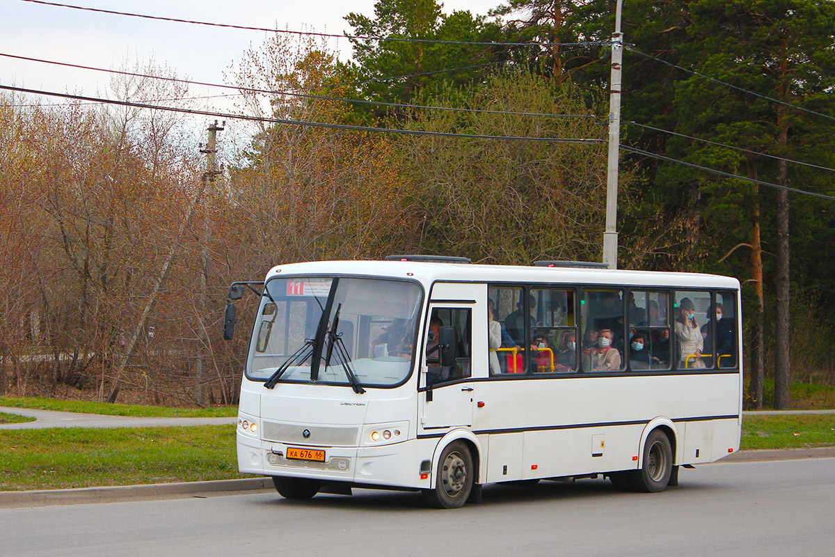 Свердловская область, ПАЗ-320412-04 "Вектор" № КА 676 66