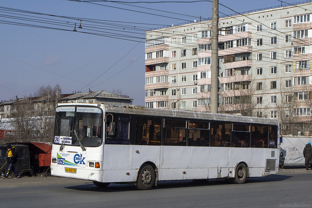 Омская область, ЛиАЗ-5293.00 № 1572