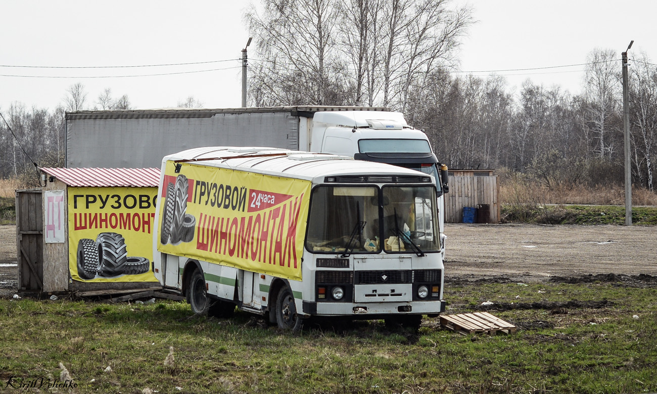 Новосибирская область, ПАЗ-32054 № б/н-дупл; Новосибирская область — Автобусы без номеров