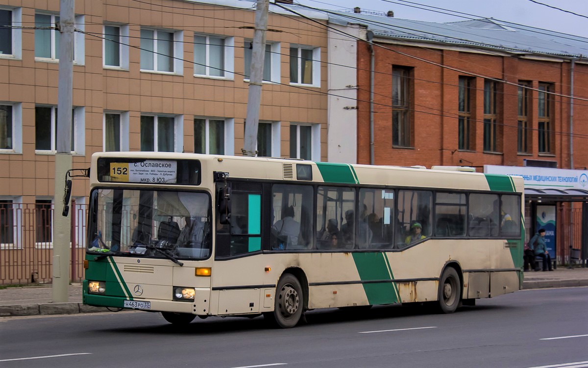 Vladimir region, Mercedes-Benz O405N2 # Н 463 РО 33