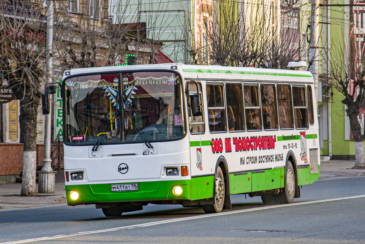 Пензенская область, ЛиАЗ-5256.36-01 № М 411 ВТ 58