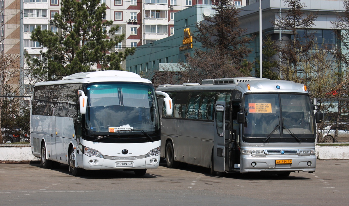 Krasnoyarsk region, Yutong ZK6938HB9 # У 350 РА 124